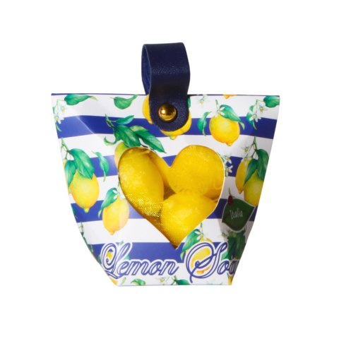 4x MYDEŁKO CYTRYNY 100g w Ozdobnej Torebce Prezent Włochy