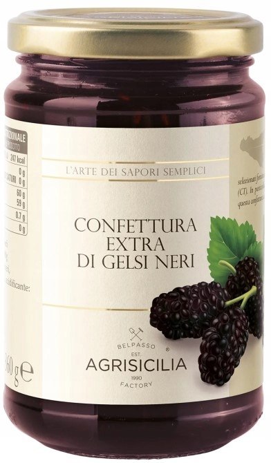 AGRISICILIA Sycylijska Konfitura Z Morwy 360g