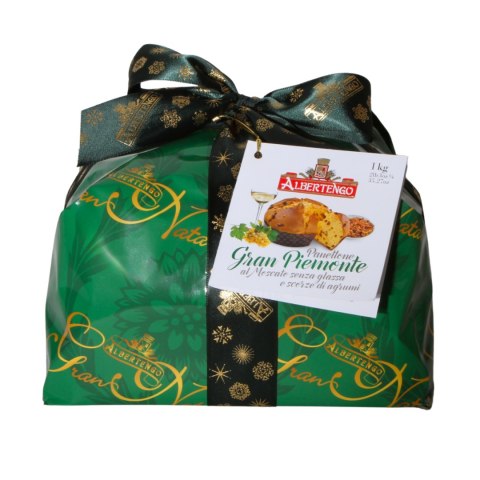 ALBERTENGO PANETTONE MOSCATO Tradycyjna Włoska Babka 1kg