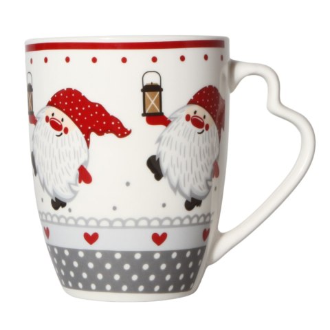 ARCA KUBEK ŚWIĄTECZNY Prezent 280ml Porcelana Wzór 1