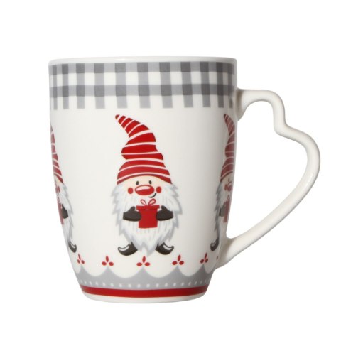 ARCA KUBEK ŚWIĄTECZNY Prezent 280ml Porcelana Wzór 4