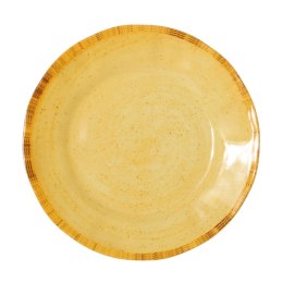 ARCA PEPPER Żółty Talerz Deserowy 22cm Melamina