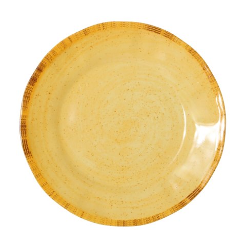 ARCA PEPPER Żółty Talerz Deserowy 22cm Melamina