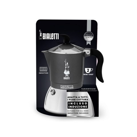 BIALETTI Moka Kawiarka Klasyczna 2 Espresso Indukcja