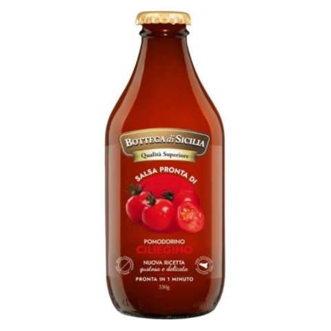 BOTTEGA di SICILIA Sos Salsa z Pomidorów Koktajlowych 330g