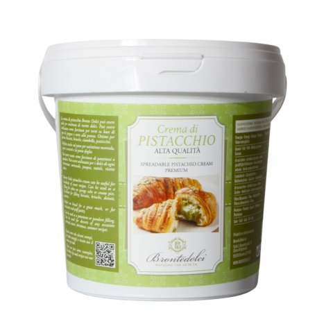 BRONTEDOLCI CREMA DI PISTACCHIO włoski krem pistacjowy 1kg BRONTEDOLCI CREMA DI PISTACCHIO włoski krem pistacjowy 1kg