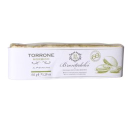 BRONTEDOLCI Miękki Nugat z Pistacjami 150g Włochy