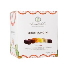 BRONTEDOLCI Mini Nugaty Migdałowe MIX w Polewie 350g Włochy