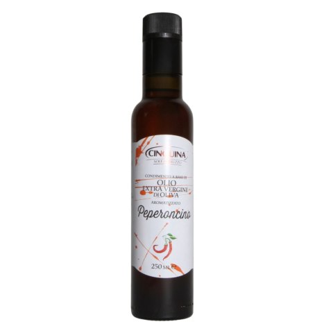 CINQUINA Aromatyzowana Oliwa z Oliwek smak CHILI 250ml