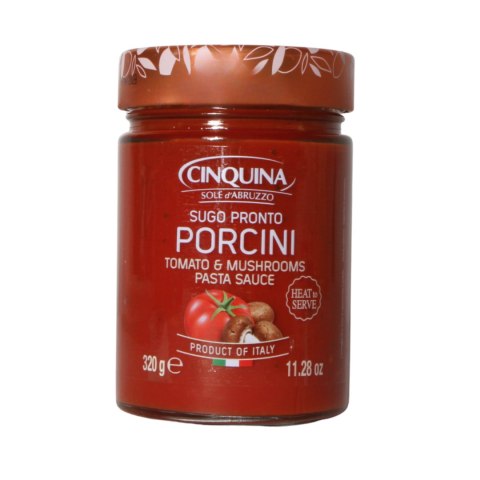 CINQUINA SOS POMIDOROWO-GRZYBOWY 320g Włochy