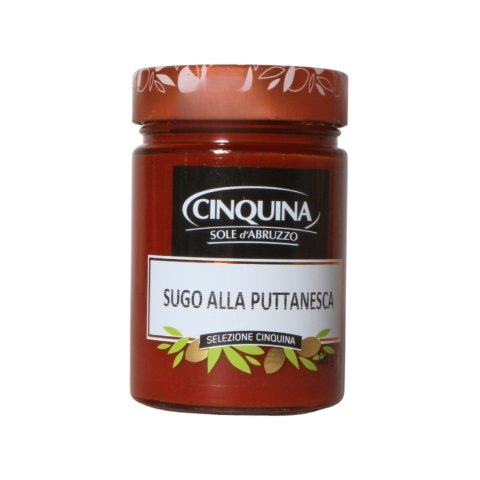 CINQUINA SOS POMIDOROWY alla Puttanesca 320g Włochy