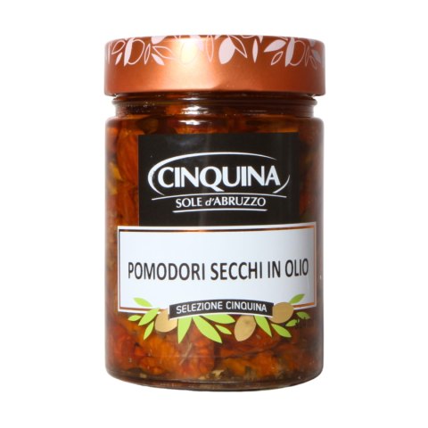 CINQUINA SUSZONE POMIDORY W OLEJU 310g Włochy