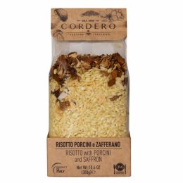 CORDERO RISOTTO Z BOROWIKAMI I SZAFRANEM Ryż 300g Włochy