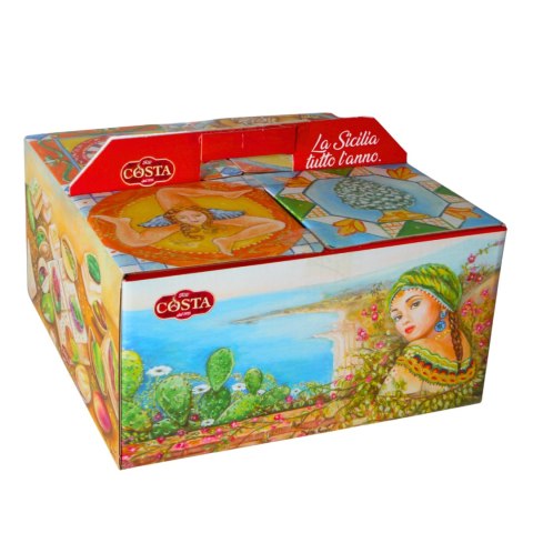 COSTA DOLCI PANETTONE z Polewą Czekoladową 1720g + Krem Czekoladowy 2x190g