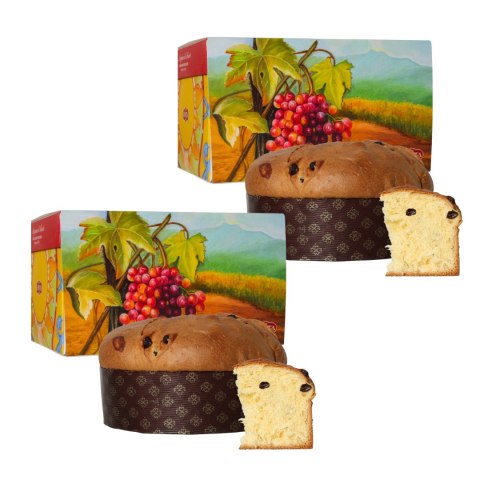 COSTA DOLCI PANETTONE z Trzema Winogronami Babka 1kg + DRUGA SZT GRATIS