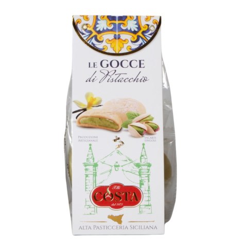 COSTA DOLCI Włoskie Kruche Ciastka z Kremem Pistacjowo-Waniliowym 100g COSTA DOLCI Włoskie Kruche Ciastka z Kremem Pistacjowo-Waniliowym 100g