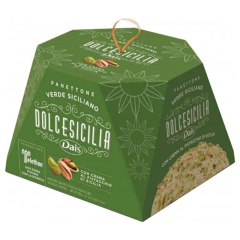 DAIS PANETTONE z Kremem Pistacjowym Włoska Babka Ciasto 800g