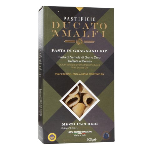 DUCATO D'AMALFI MAKARON MEZZI PACCHERI Włoski 500g