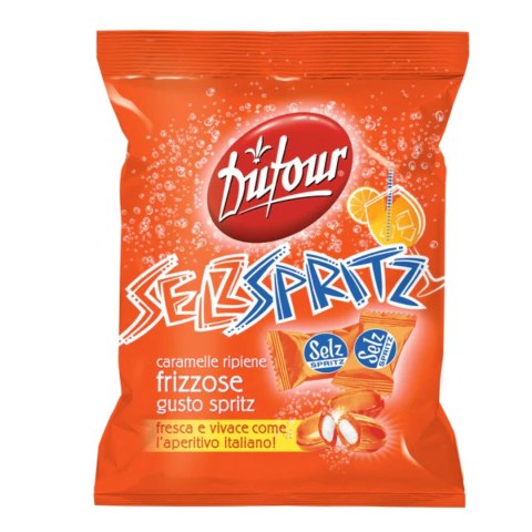 DUFOUR CUKIERKI MUSUJĄCE SELZ SPRITZ Aperol 150g DUFOUR CUKIERKI MUSUJĄCE SELZ SPRITZ Aperol 150g