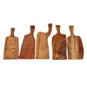 Deska z drewna oliwnego do krojenia serwowania 30x12 cm