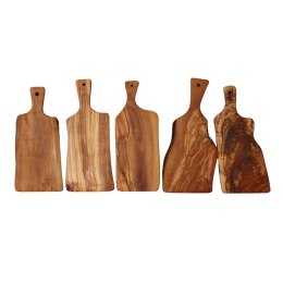 Deska z drewna oliwnego do krojenia serwowania 30x12 cm