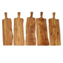 Deska z drewna oliwnego do krojenia serwowania 55x17 cm