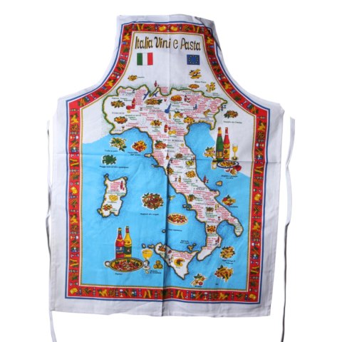 FARTUCH KUCHENNY 100% Bawełna 85x60cm La Pasta Włochy