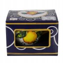 FILIŻANKA ESPRESSO 50 ml Granatowa + Spodek Włochy