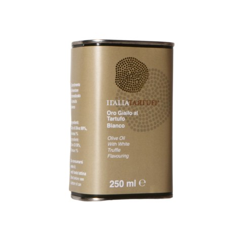 ITALIA TARTUFI Oliwa z Oliwek z Białą Truflą Puszka 250ml Włochy ITALIA TARTUFI Oliwa z Oliwek z Białą Truflą Puszka 250ml Włochy