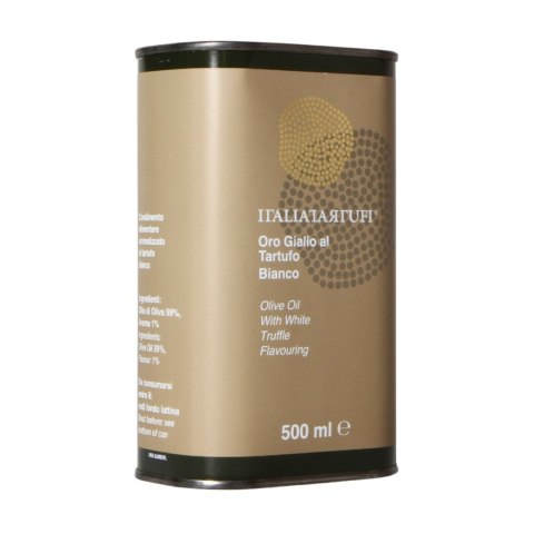 ITALIA TARTUFI Oliwa z Oliwek z Białą Truflą Puszka 500ml Włochy ITALIA TARTUFI Oliwa z Oliwek z Białą Truflą Puszka 500ml Włochy