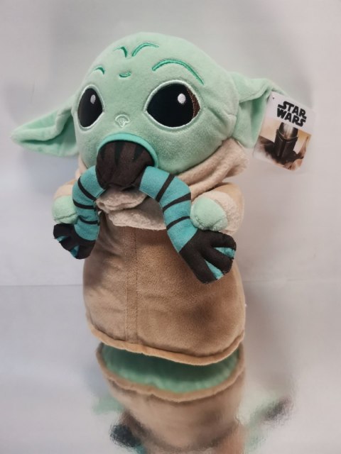MASKOTKA BABY YODA Mandalorian Gwiezdne Wojny 30cm