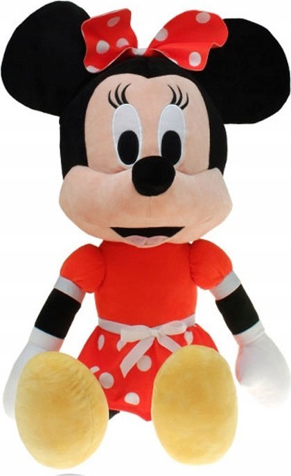 MASKOTKA Pluszak MYSZKA MINNIE Czerwona Disney DUŻA 80cm