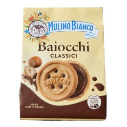 MULINO BIANCO BAIOCCHI włoskie ciastka z kremem orzechowo-kakaowym 260g
