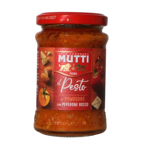MUTTI Pesto pesto z pomarańczowych pomidorów 180g