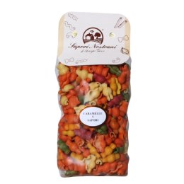 SAPORI NOSTRANI MAKARON CUKIERKI 5 Smaków z Pszenicy Durum 500g Włochy