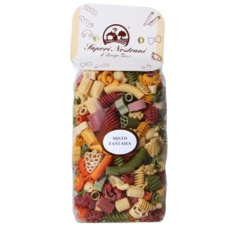 SAPORI NOSTRANI MAKARON FANTASIA 5 Smaków z Pszenicy Durum 500g Włochy