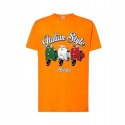 T-SHIRT koszulka VESPA SICILIA POMARAŃCZOWA L Włoc