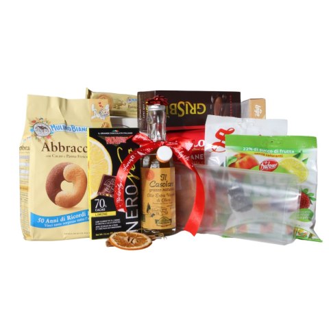 ZESTAW Amore Dolce 10 Produktów Włochy Prezent Świąteczny ZESTAW Amore Dolce 10 Produktów Włochy Prezent Świąteczny