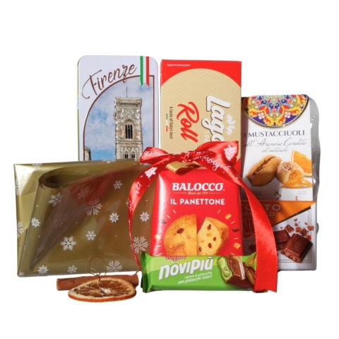 ZESTAW Amore Italiano 6 Produktów Włochy Prezent Świąteczny ZESTAW Amore Italiano 6 Produktów Włochy Prezent Świąteczny