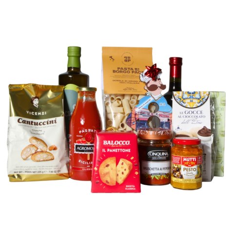 ZESTAW Buon Apetito 11 Produktów Włochy Prezent Świąteczny ZESTAW Buon Apetito 11 Produktów Włochy Prezent Świąteczny