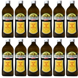 ZESTAW FARCHIONI OLIO DI OLIVA OLIWA z Oliwek 1L Włoska x 12szt Promocja