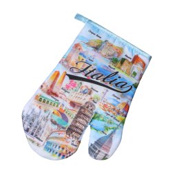 ZESTAW KUCHENNY Rękawica + Ścierka + Podkładka Italia Prezent