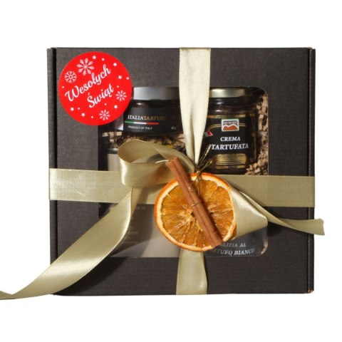 ZESTAW Tartufi 4 Produktów Włochy Prezent Świąteczny ZESTAW Tartufi 4 Produktów Włochy Prezent Świąteczny