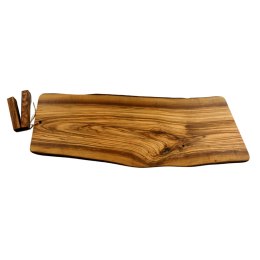 Deska z drewna oliwnego do krojenia, serwowania 60x17cm Włochy