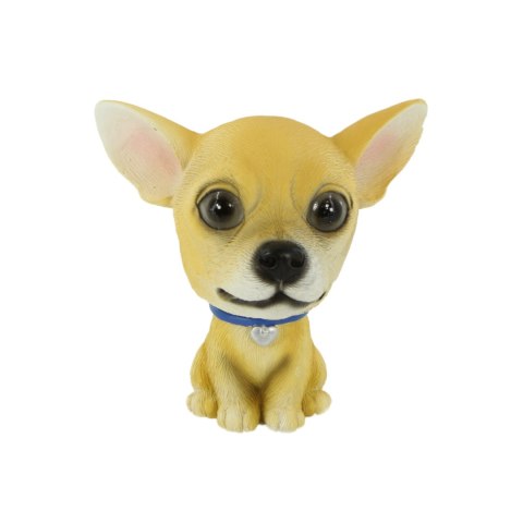 FIGURKA Pies Chihuahua 8cm - kiwająca głowa gadżet prezent Włochy FIGURKA Pies Chihuahua 8cm - kiwająca głowa gadżet prezent Włochy