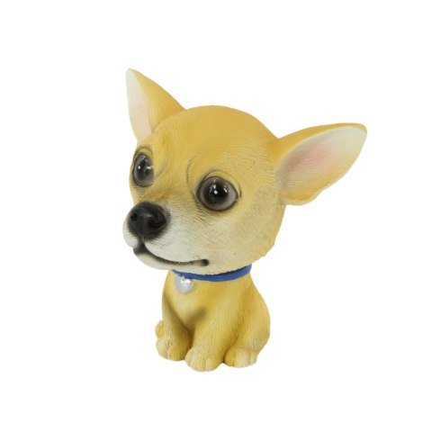 FIGURKA Pies Chihuahua 8cm - kiwająca głowa gadżet prezent Włochy FIGURKA Pies Chihuahua 8cm - kiwająca głowa gadżet prezent Włochy