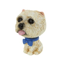 FIGURKA Pies Terrier 8cm - Kiwająca głowa Gadżet Prezent Włochy