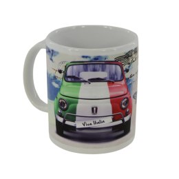 KUBEK Auto Fiat 500 ITALIA gadżet prezent Włochy