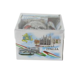 KUBEK z łyżeczką ITALIA Gadżet Prezent Włochy