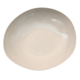 ARCA ALICE Beżowy Talerz Głęboki Obiadowy 21,5cm Porcelana